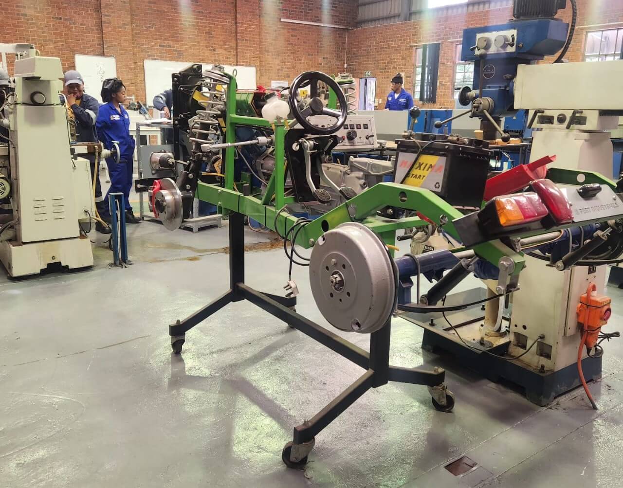 Flavius Mareka Transport course